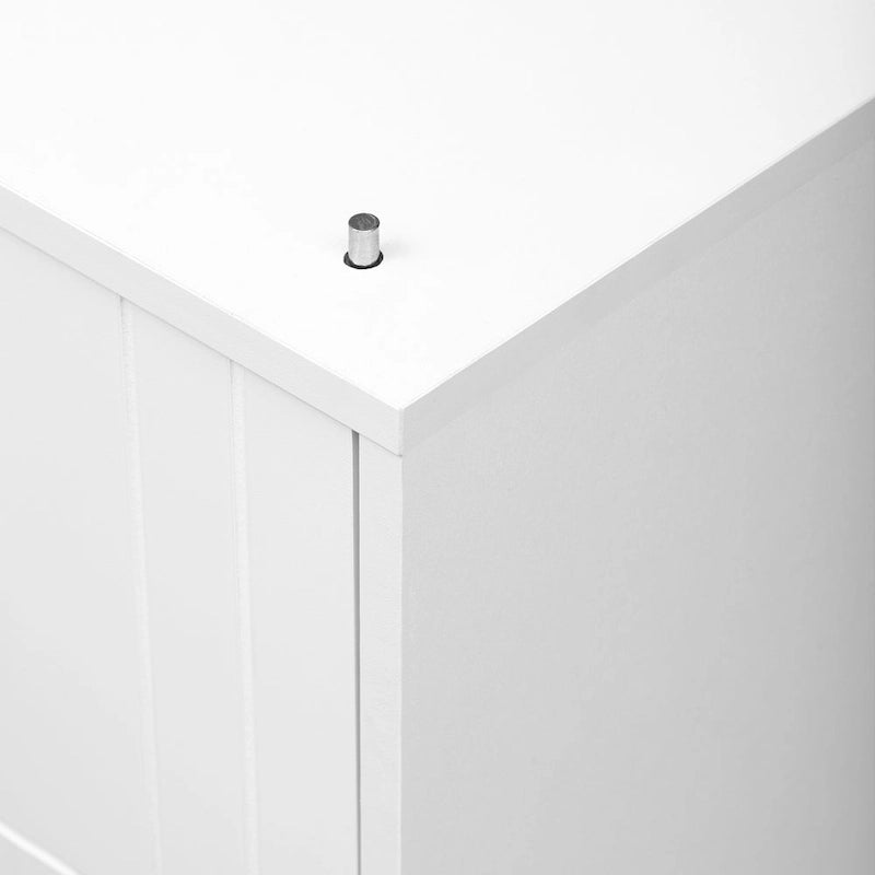 Aparador com 2 portas, 3 gavetas e tampo extraível