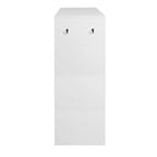 Freestanding Shoe Cabinet with 2 Shutter Doors, Adjustable Shelves and Top Drawer