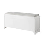 Wood Storage Bench with Drawers and Baskets