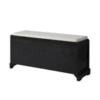 Wood Storage Bench with Drawers and Baskets