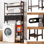 Over-the-Toilet Storage Cabinet with Open Shelves
