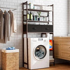Over-the-Toilet Storage Cabinet with Open Shelves
