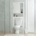 Over-the-Toilet Storage Cabinet, White