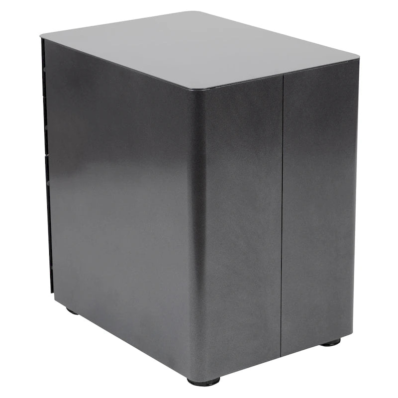 3-Drawer Mobile Filing Cabinet with Lock and Casters