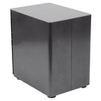 3-Drawer Mobile Filing Cabinet with Lock and Casters