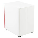 3-Drawer Mobile Filing Cabinet with Lock and Casters