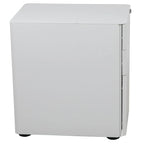 3-Drawer Mobile Filing Cabinet with Lock and Casters