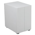 3-Drawer Mobile Filing Cabinet with Lock and Casters