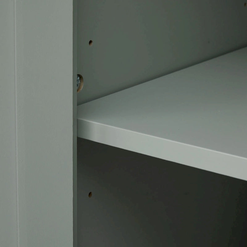 Tall Storage Cabinet with Two Drawers