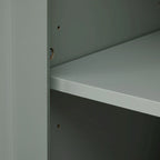 Tall Storage Cabinet with Two Drawers