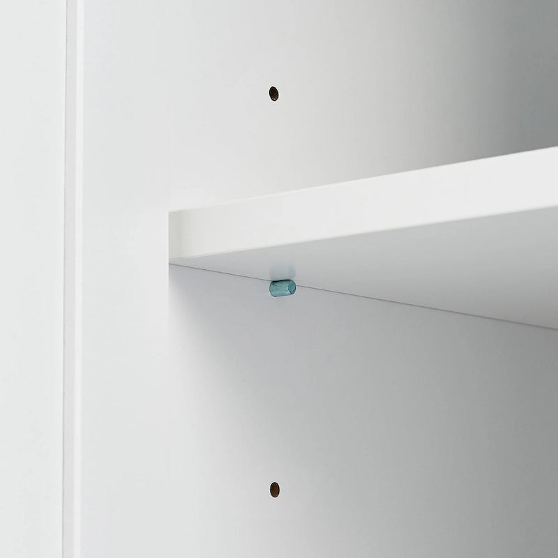 Tall Storage Cabinet with Two Drawers