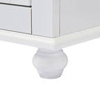 Tall Storage Cabinet with Two Drawers