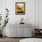 Sideboard Cabinet with 3 Doors and 3 Drawers