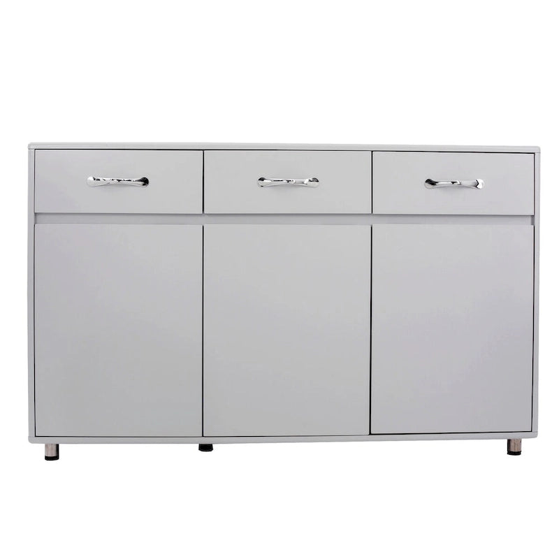 Sideboard Cabinet with 3 Doors and 3 Drawers