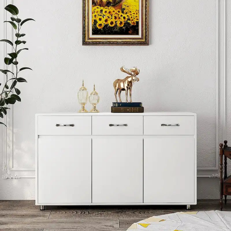 Sideboard Cabinet with 3 Doors and 3 Drawers