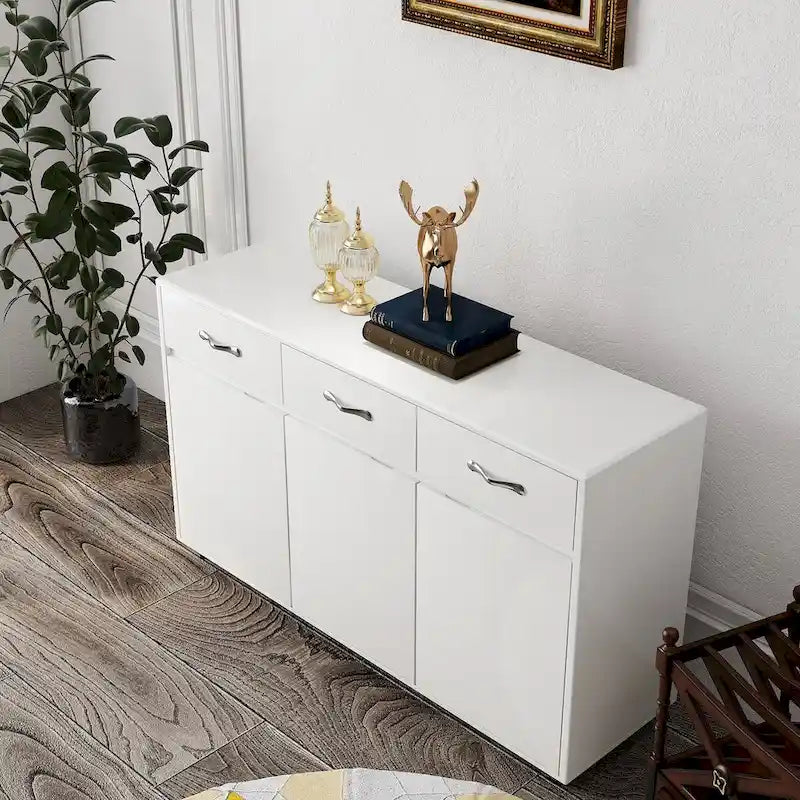 Sideboard Cabinet with 3 Doors and 3 Drawers