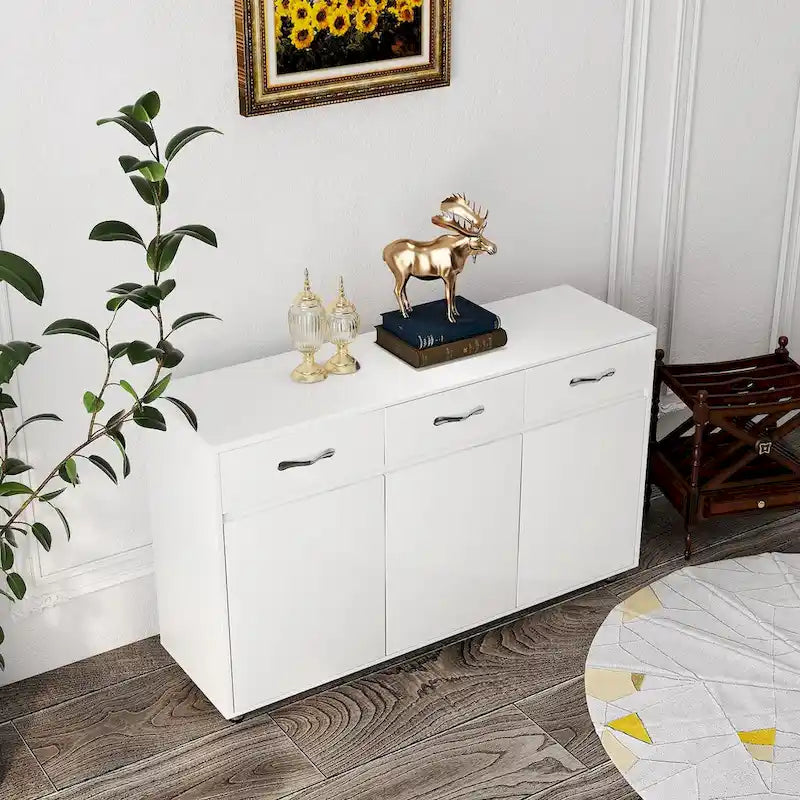 Sideboard Cabinet with 3 Doors and 3 Drawers