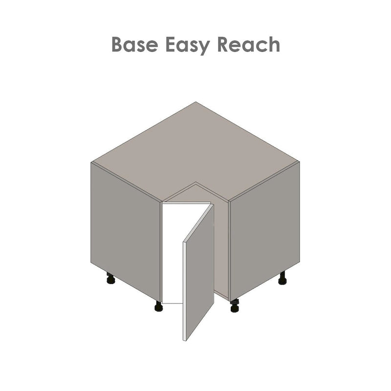 33" Sink Base Cabinet with High Double Door - Grey, 33 x 34.5 x 23.375 in.