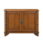 40-Inch Console Table with Storage Shelf and Adjustable Shelf