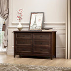 Solid Wood Buffet Cabinet with Drawers