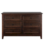 Solid Wood Buffet Cabinet with Drawers