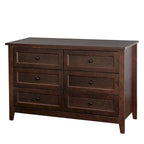 Solid Wood Buffet Cabinet with Drawers