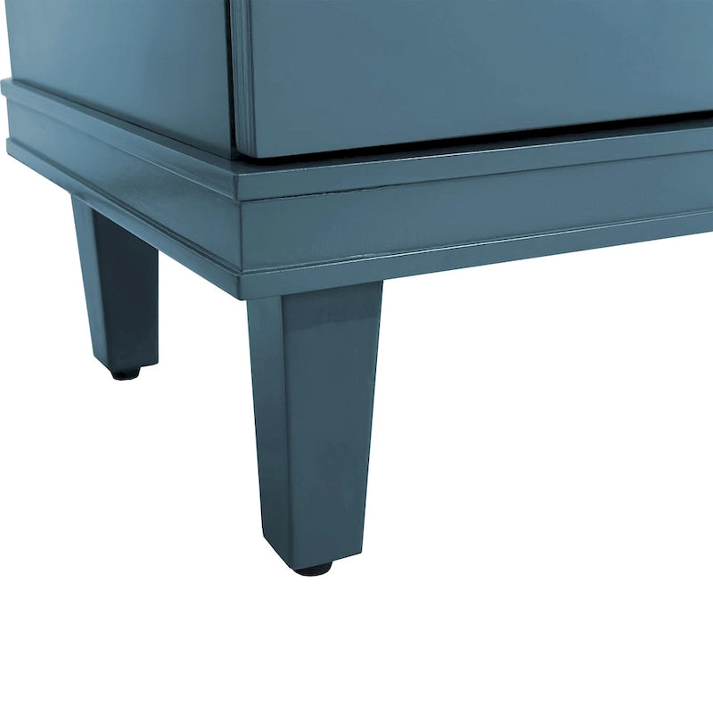 4-Door Storage Cabinet with Adjustable Shelves – 70 Inch Wide