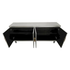 4-Door Storage Cabinet with Adjustable Shelves – 70 Inch Wide