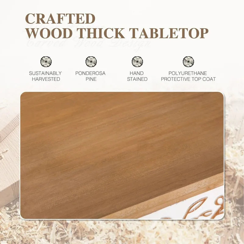 2-Door Wood Storage Cabinet
