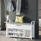 Shoe Storage Bench 35.4" W x 11.8" D x 24.4" H