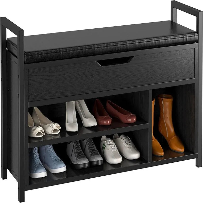Shoe Storage Bench 35.4" W x 11.8" D x 24.4" H