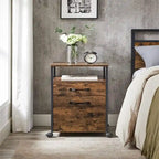 Mobile Filing Cabinet with Wheels