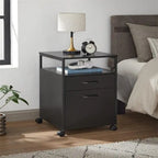 Mobile Filing Cabinet with Wheels