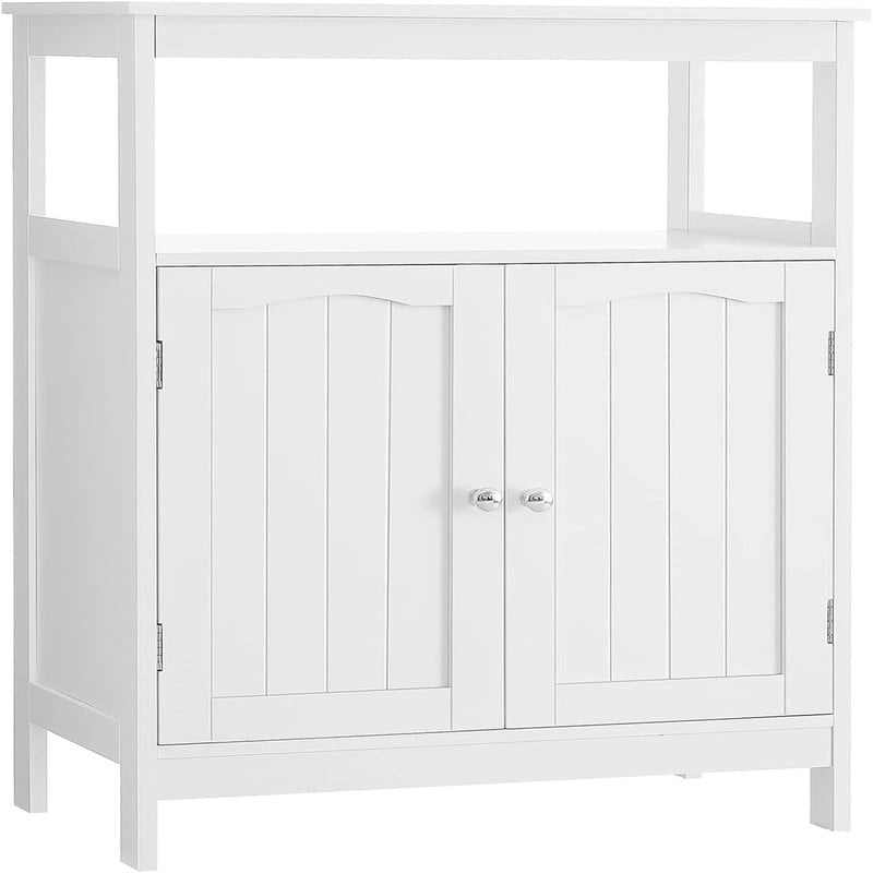Bathroom Floor Storage Cabinet with Adjustable Shelf