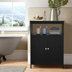 Bathroom Floor Storage Cabinet with Adjustable Shelf