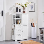 Bathroom Floor Cabinet - 12" D x 24" W x 42" H