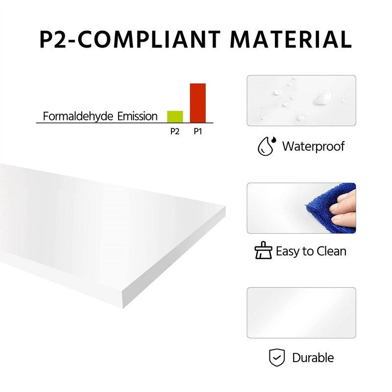Bathroom Floor Cabinet - 12" D x 24" W x 42" H