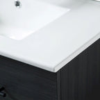 32-Inch Bathroom Vanity Cabinet with Ceramic Sink