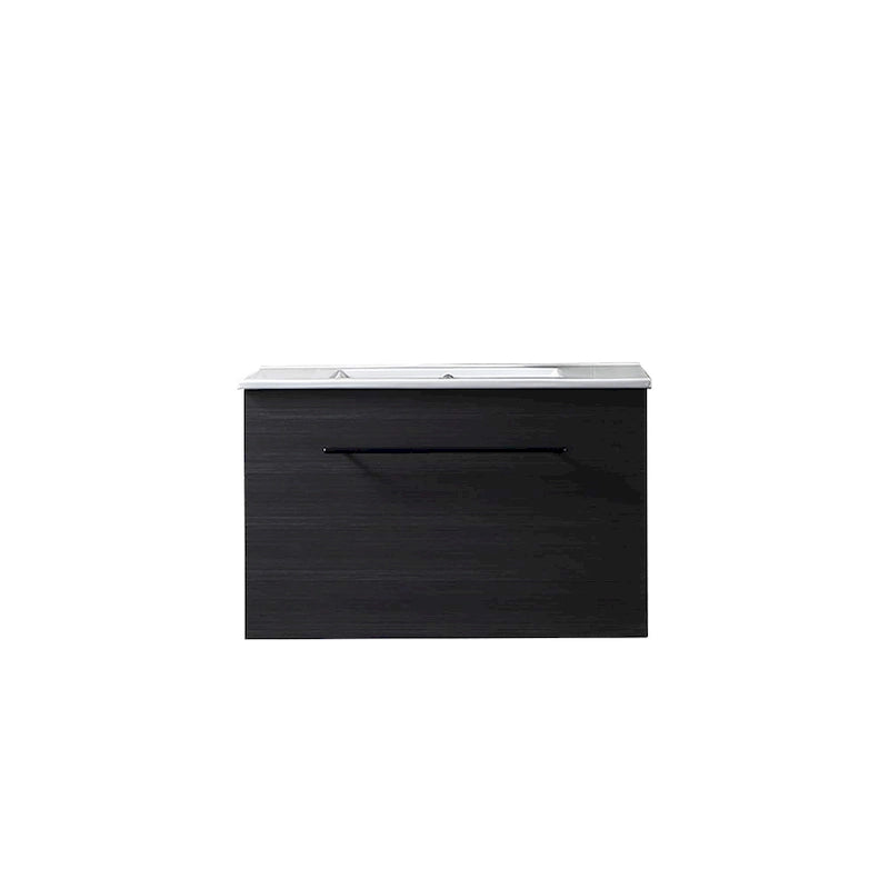 32-Inch Bathroom Vanity Cabinet with Ceramic Sink